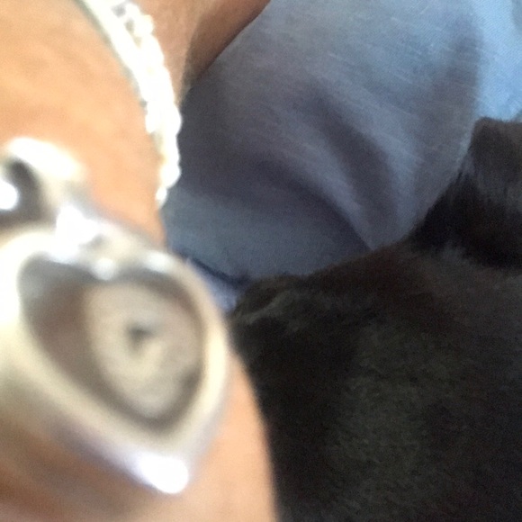 Pandora charm heart inside a heart sterling - Picture 2 of 2